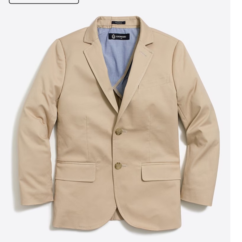 Crewcuts Thompson suit jacket blazer, size 6-7